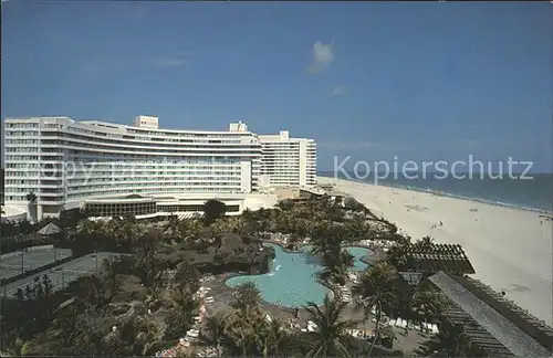 Miami Beach Fontainebleau Hilton Hotel Kat. Miami Beach
