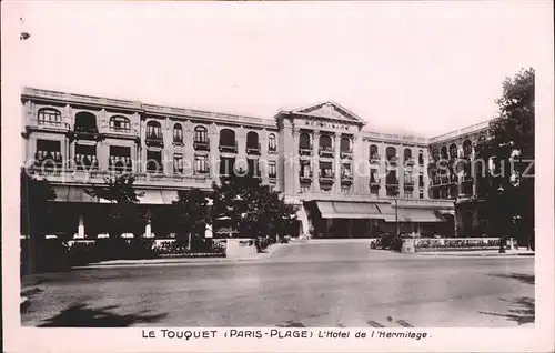 Touquet Paris Plage Le Hotel de L`Hermitage Kat. Le Touquet Paris Plage