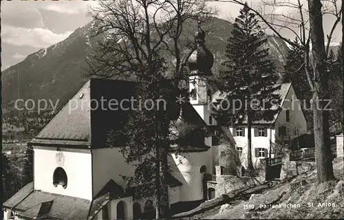 Garmisch Partenkirchen Kirchenpartie Kat. Garmisch Partenkirchen