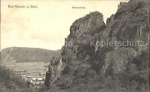 Bad Muenster Stein Ebernburg Muensterblick Kat. Bad Muenster am Stein Ebernburg