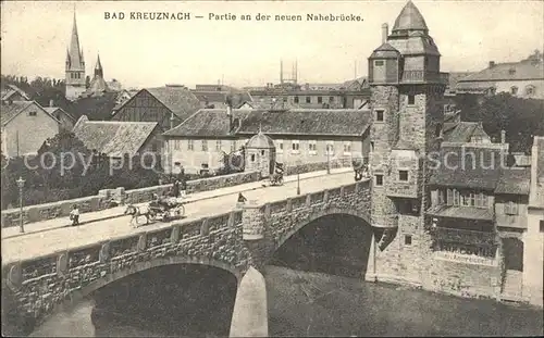 Bad Kreuznach Nahebruecke Kat. Bad Kreuznach