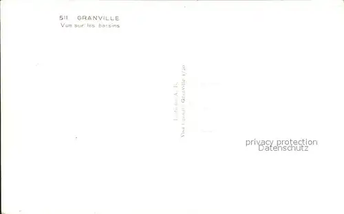 Granville Iowa Hafenbecken Kat. Granville