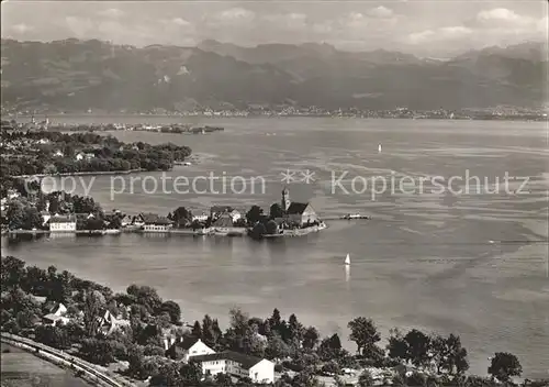 Wasserburg Bodensee Fliegeraufnahme Kat. Wasserburg (Bodensee)