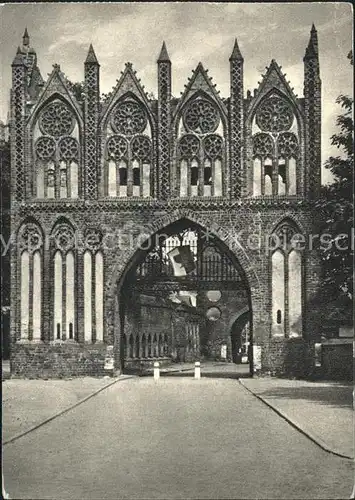 Neubrandenburg Stargarder Tor Kat. Neubrandenburg