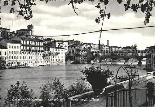 Bassano del Grappa Brueckenpartie Kat. Bassano Del Grappa