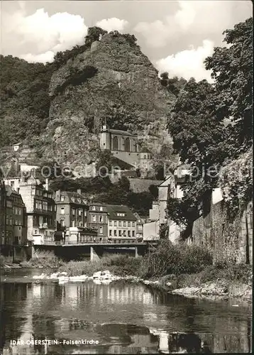 Idar Oberstein mit Felsenkirche Kat. Idar Oberstein