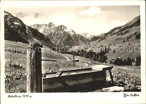 Mittelberg Binntal  Kat. Mittelberg