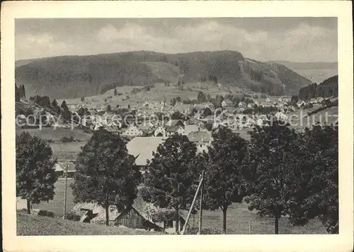 Lenzkirch Blick vom Kinderheim Ruhbuehl Kat. Lenzkirch