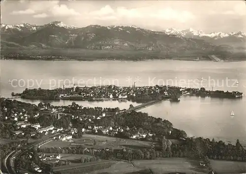 Lindau Bodensee Fliegeraufnahme Kat. Lindau (Bodensee)