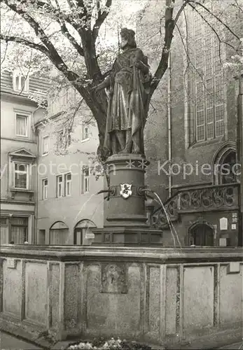 Meissen Elbe Sachsen Heinrich Brunnen Kat. Meissen