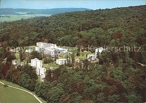 Bad Brueckenau Fliegeraufnahme Hartwald Kurklinik der BfA Kat. Bad Brueckenau