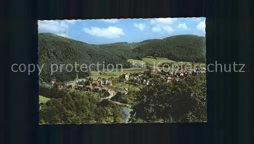 Nachrodt Wiblingwerde Panorama Sauerland Kat. Nachrodt Wiblingwerde