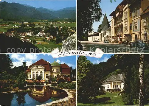 Pernitz Niederoesterreich Sommerfrische Pfarrkirche Hotel Singer Park Jugendheim Raimund Villa Kat. Pernitz