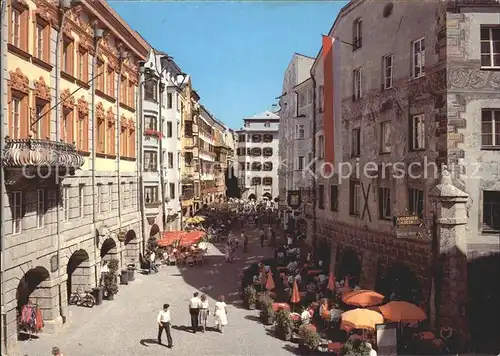 Innsbruck Herzog Friedrich Strasse Fussgaengerzone Kat. Innsbruck