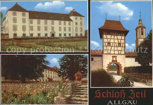 Leutkirch Schloss Zeil Kat. Leutkirch im Allgaeu