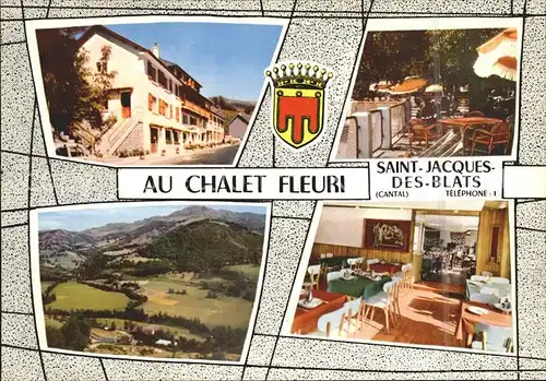 Saint Jacques des Blats Chalet Fleuri Kat. Saint Jacques des Blats