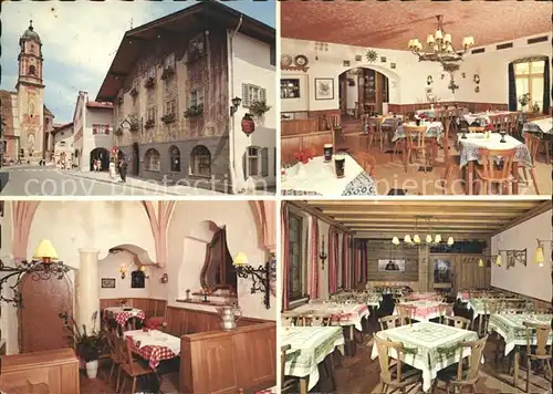 Mittenwald Karwendel Tirol Hotel Gasthof Alpenrose Kat. Schwaz