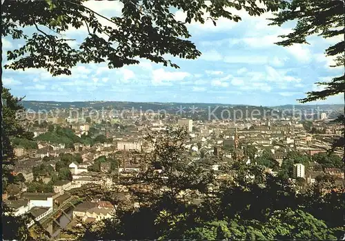 Wuppertal Panorama Blick ueber die Stadt Kat. Wuppertal