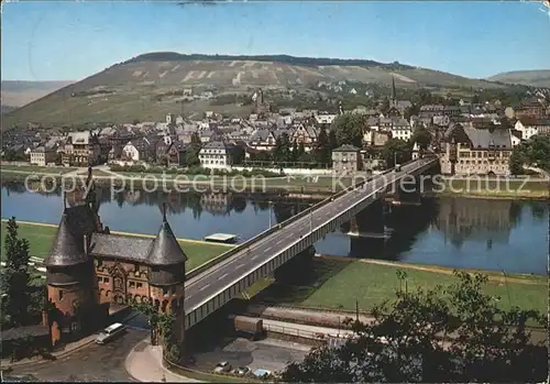 Traben Trarbach Mosel Bruecke Kat. Traben Trarbach