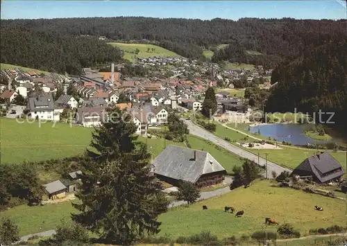 Tennenbronn Gesamtansicht Luftkurort Schwarzwald Kat. Schramberg