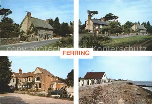 Ferring Teilansichten Strand Kat. Arun