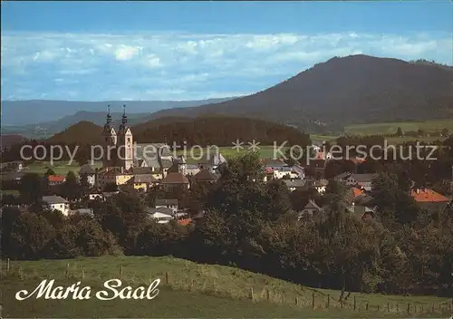 Maria Saal Kaernten Panorama Wallfahrtsort mit Dom 15. Jhdt. Freilichtmuseum Kat. Maria Saal