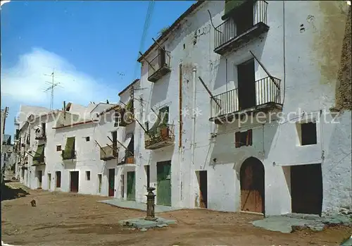 Ibiza Islas Baleares Calle tipica Kat. Ibiza