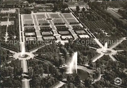 Hannover Herrenhaeuser Garten Fliegeraufnahme Kat. Hannover