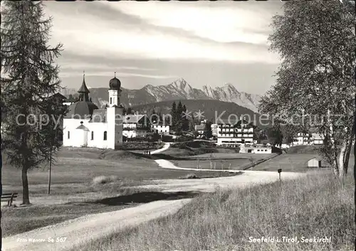 Seefeld Tirol Seekirchl Wettersteingebirge Kat. Seefeld in Tirol