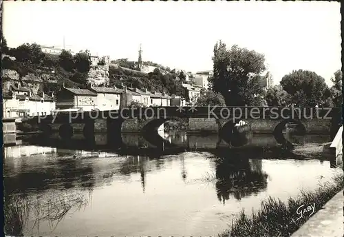 Poitiers Vienne Pont Neuf sur le Clain Notre Dame des Dunes Kat. Poitiers