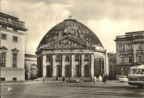 Berlin St Hedwigs Kathedrale nach dem Wiederaufbau Kat. Berlin