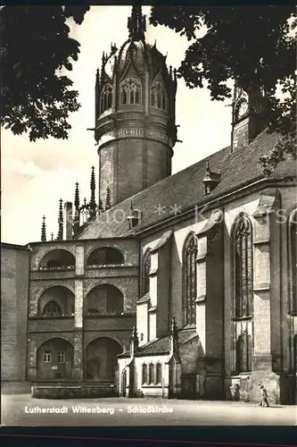 Wittenberg Lutherstadt Schlosskirche Kat. Wittenberg