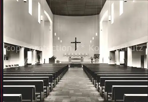 Bad Salzuflen Katholische Pfarrkirche Liebfrauen Inneres Kat. Bad Salzuflen