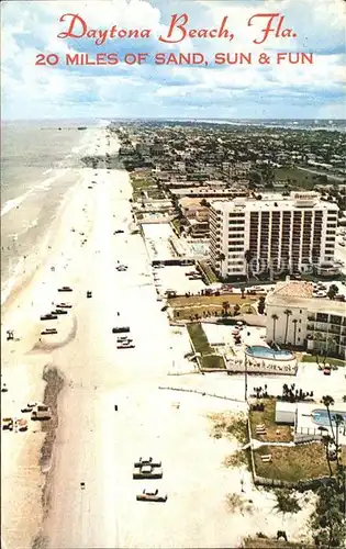 Daytona Beach Fliegeraufnahme Strand Kat. Daytona Beach