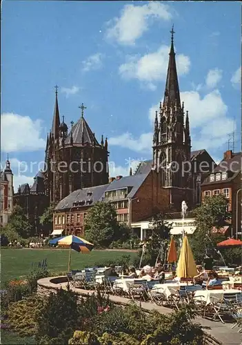 Aachen Elisenbrunnen Dom Kat. Aachen