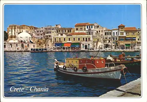 Chania Insel Kreta Hafen Kat. Chania