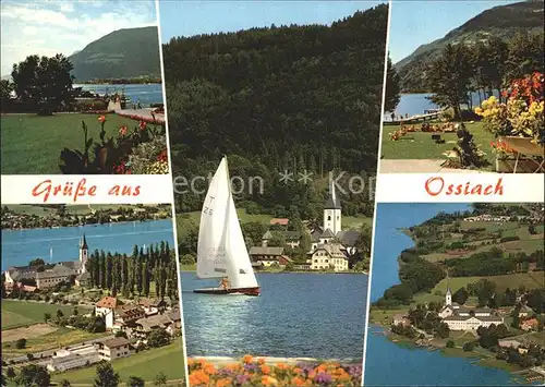 Ossiach Ossiacher See Segelboot Kat. Ossiach