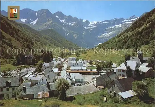 Gavarnie Hautes Pyrenees Le Village le Cirque Kat. Gavarnie