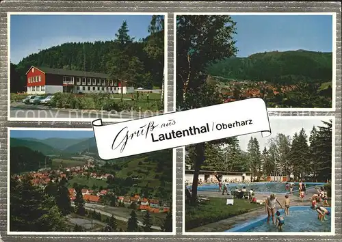 Lautenthal Harz Schwimmbad Kat. Langelsheim