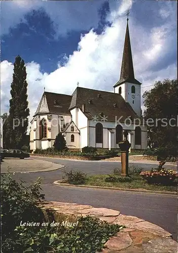 Leiwen Trier Saarburg Katholische Kirche Kat. Leiwen