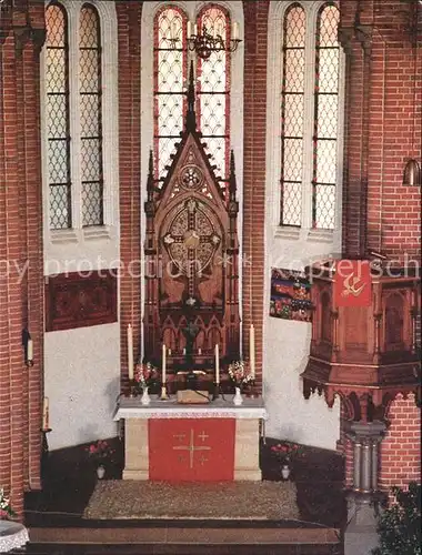 Isenbuettel Altar der Sankt Marienkirche Kat. Isenbuettel