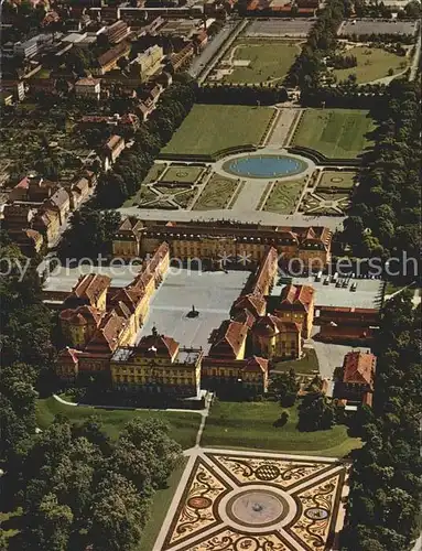 Ludwigsburg Fliegeraufnahme Schloss Kat. Ludwigsburg