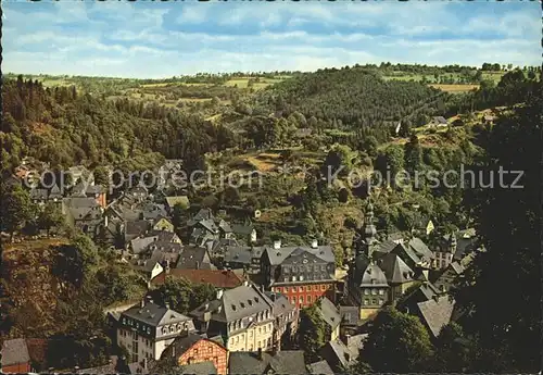 Monschau Stadtansicht Kat. Monschau