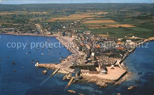 Barfleur Manche Fliegeraufnahme Kat. Barfleur