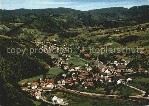 Oberharmersbach Fliegeraufnahme Kat. Oberharmersbach