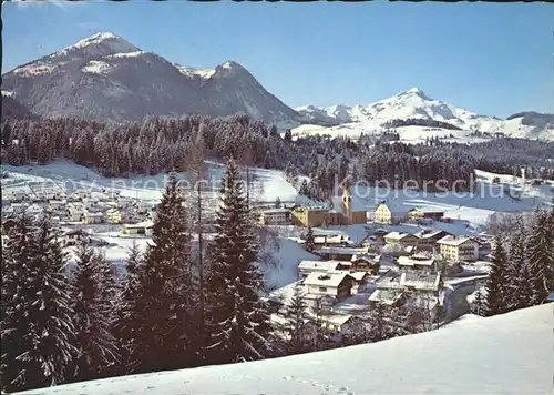 Fieberbrunn Tirol Teilansicht im Winter Kat. Fieberbrunn