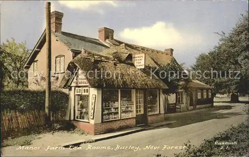 New Forest Manor Farm Tea Rooms Burley Kat. New Forest