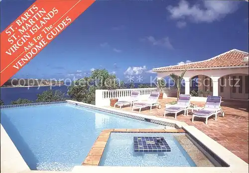 Saint Martin Virgin Islands Hotel Swimmingpool Kat. Saint Martin