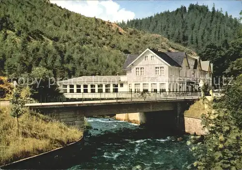 Okertalsperre Hotel Restaurant Romkerhalle Kat. Goslar