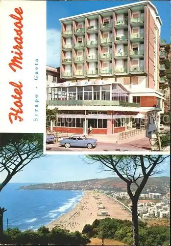 Gaeta Hotel Mirasole Spiaggia di Serapo Kat. Gaeta